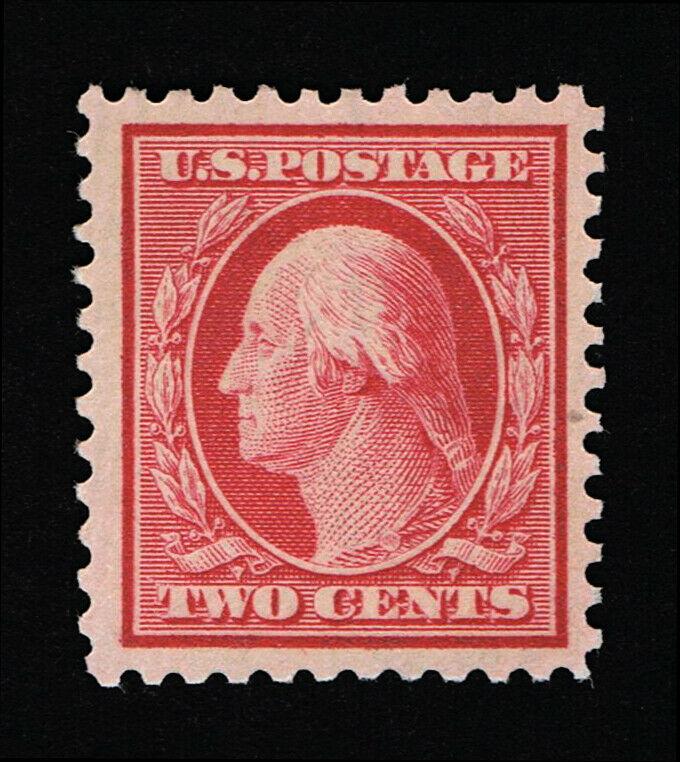 EXCEPTIONAL GENUINE SCOTT #519 VF MINT OG NH 1917 CARMINE FLAT PLATE PERF-11 DL