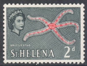 Saint Helena Scott 161 - SG178, 1961 Elizabeth II 2d MH*