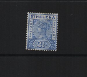 St Helena 1896 SG50 - 2 1/2d mounted mint definitive