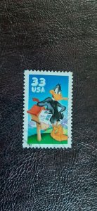 US Scott # 3306; 33c used Daffy Duck from 1999; Superb centering