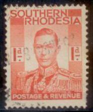 Southern Rhodesia 1937 SC# 43 Used L380