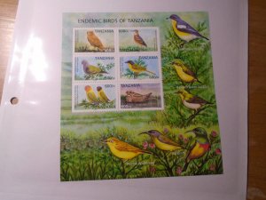 Tanzania  #  2411  MNH  Birds