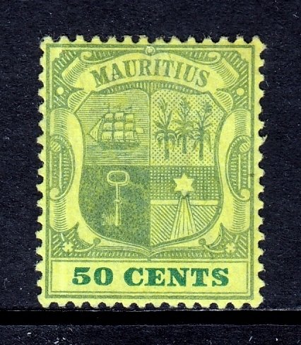 Mauritius - Scott #111 - MH - Pencil/rev. - SCV $20