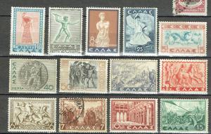 Greece SC# 396-408  Set