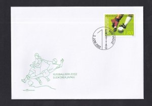 Liechtenstein   #1234  FDC  2002  world championship soccer  football