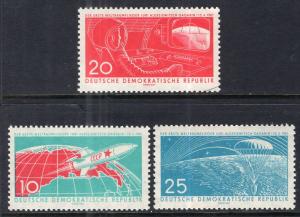 Germany DDR 549-551 Space MNH VF