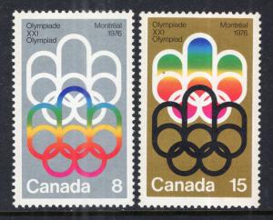Canada 623-624 MNH VF