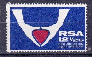 South Africa 356 MNH 1969 Heart Transplant
