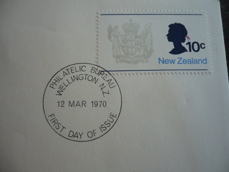 Postal History - New Zealand - Scott# 449 - First Day Cover