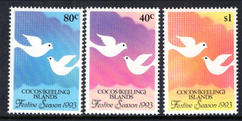 Cocos Keeling Islands 286-288 MNH VF