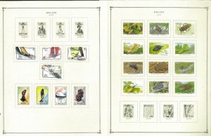 Belize Mint & CTO Hinged on 29 Scott International Pages 1973-1999