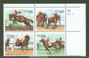 United States #2756-59 Mint (NH) Plate Block