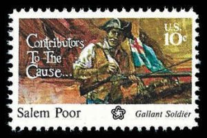 PCBstamps   US #1560 10c Salem Poor, MNH, (18)