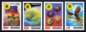 Ghana - Scott #822-825 - MNH - SCV $3.55