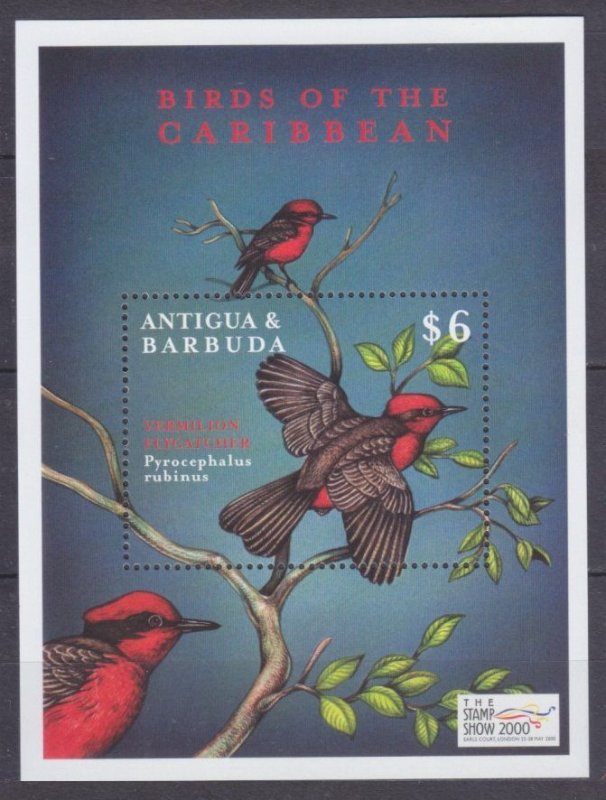 2000 Antigua and Barbuda 3085/B443 Birds 5,50 €