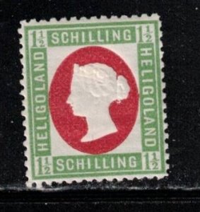 HELIGOLAND Scott # 12 Mh - Probable Reprint Listed At 10% Of CV ($95)