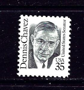 U.S. 2186 MNH 1991 Dennis Chavez