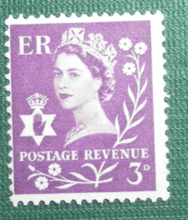 GB GB Stamp Postage Revenue 3d Purple, unused, Ex Great Britain