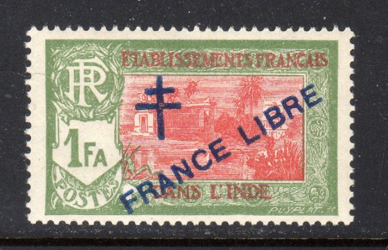French India #165 Mint Never Hinged G23