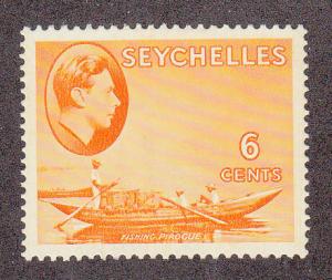 Seychelles Fishing Progue (Scott #128) MVLH 