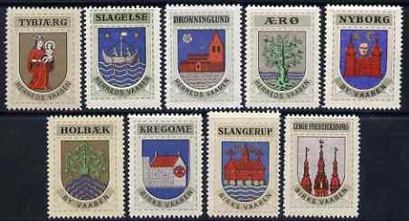 Cinderella - Denmark set of 9 Coats of arms for various T...