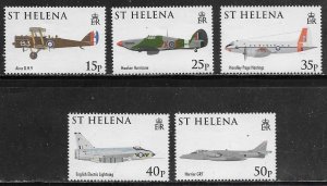 St Helena Scott #'s 941 - 945 MNH