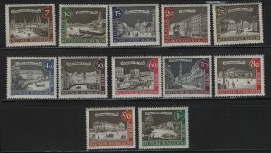 BERLIN  9N196-9N207 MNH SET NOTE,  9N204 IS HINGED