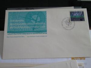 Canada #742 FDC Christmas