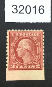 US STAMPS #540 VAR. IMPERF AT BOTTOM MINT OG H LOT #32016