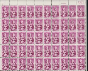 US 1932 18c Babe Zaharias Mint Stamp Sheet OG NH