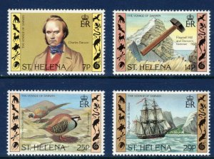 ST HELENA 1982 Darwin's Visit; Scott 368-71, SG 393-96; MNH