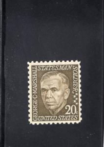1289 George C Marshall, MNH
