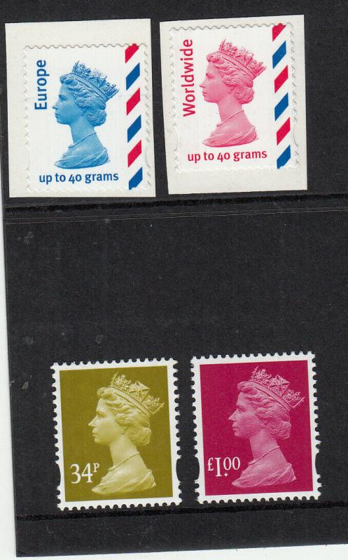 GB 2003  MACHINS ISSUED 15/62003 AND 27/3/2003 UMM/MNH