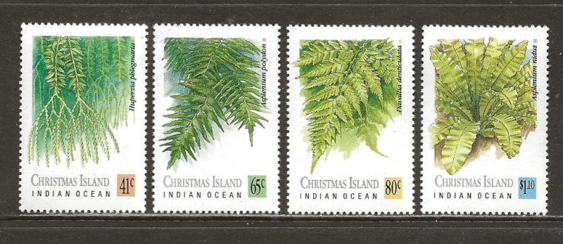 Christmas Island Scott catalog # 238-241 Unused HHR See Desc