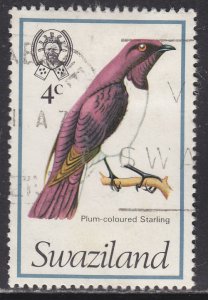 Swaziland 247 Plum-Coloured Starling 1976