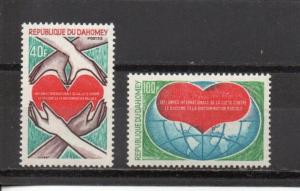 Dahomey 283-284 MNH