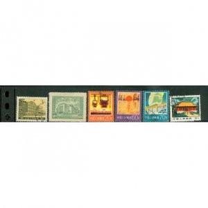 China Lot , 6 stamps