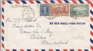 1941, Prince Albert, Canada to New Zealand, See Remark (32035)