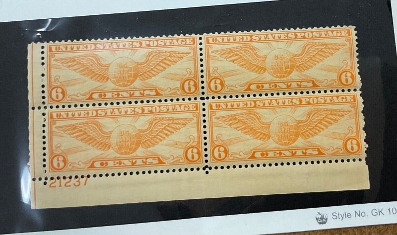 C19  NH VF  Plate Block