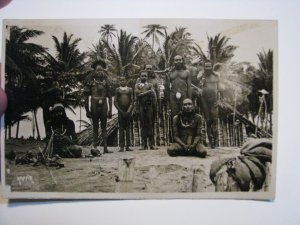 British North Borneo RPPC Postcard 1930 Unused Kaffir - Read Desc!!!