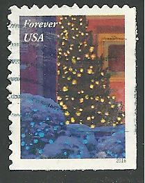 US Cat # 5148, Christmas Tree, Used*-