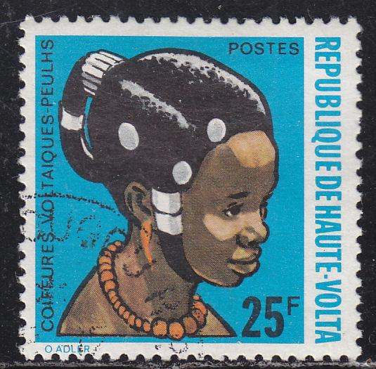 Burkina Faso 272 African Hair Styles 1972