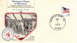 WASHINGTON WINTERS AT MORRISTOWN,  MORRISTOWN, NJ  1979  FDC17188