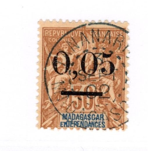 Madagascar #52 Used - Stamp CAT VALUE $11.50