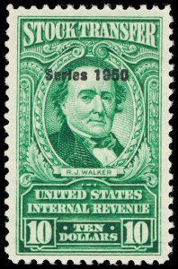 U.S. REV. DATED GREENS RD328  Mint (ID # 117636)