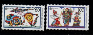 Germany Sc 1573-1574 1989 stamp set mint NH