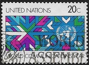 United Nations - NY - # 392 - Communications - used