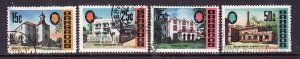 Barbados-Sc#337-40-four used values from the set-id2-1970-