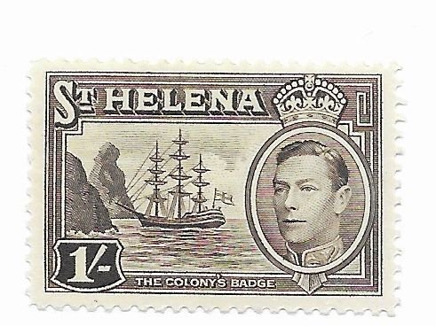 Saint Helena #124 MH - Stamp - CAT VALUE $1.10