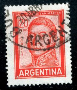 Argentina - SC #698A - USED - 1967 - Item ARGENT044